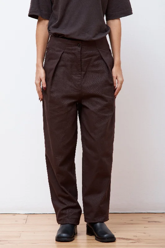 MHL Cinch Back Trouser Ebony