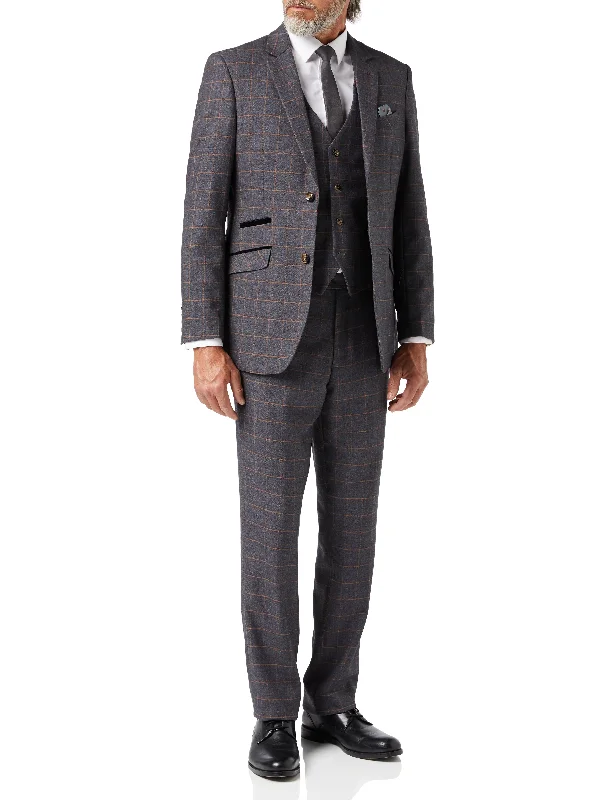 ROGER - GREY CHECK SUIT