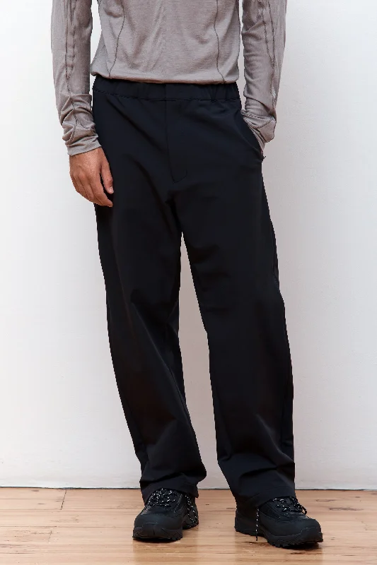 Side Zip Pants Black