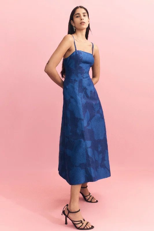 Belonging Flared Midi Dress