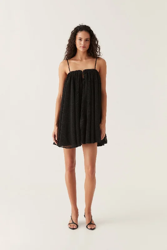 Filigree Sweetheart Mini Dress