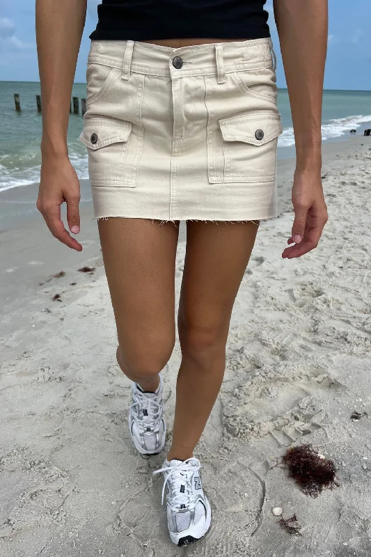 Corinne Cargo Mini Skirt