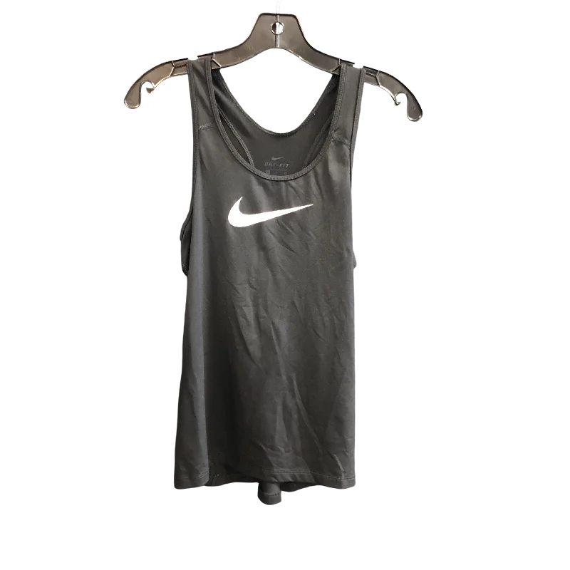 Athletic Tank Top By Nike In Black, Size: S