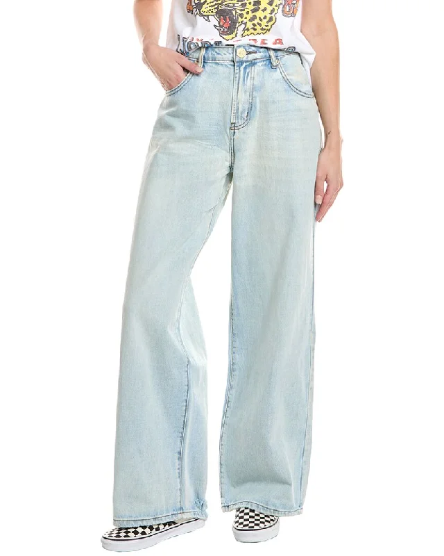 One Teaspoon Jackson Kansas Blue Wide Leg Jean