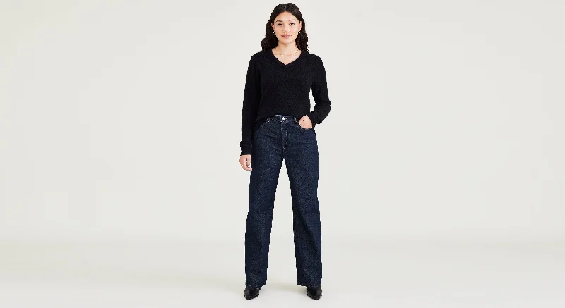 Women's Relaxed Fit Mid-Rise Jeans