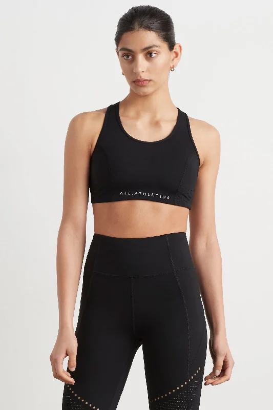 Perforated Racer Sports Bra 339