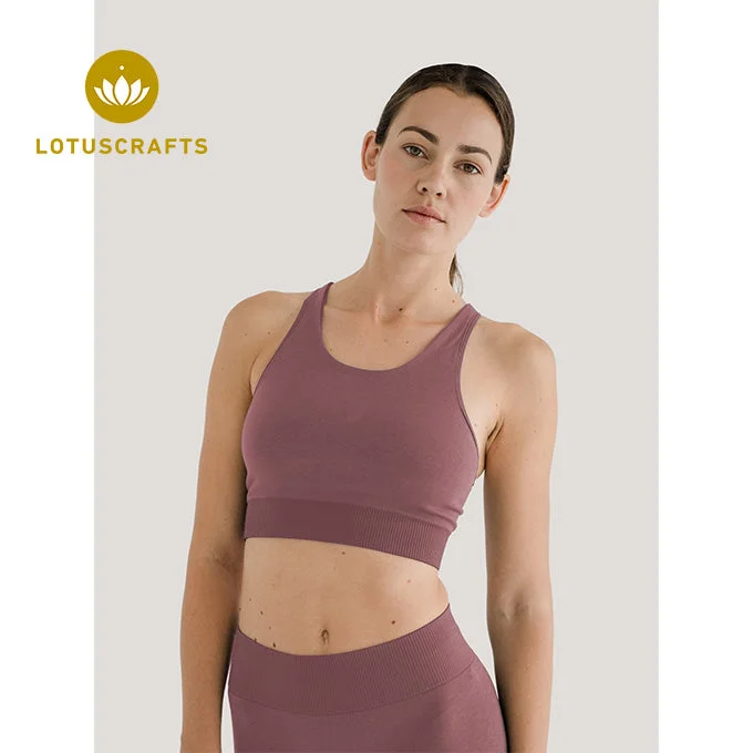 Seamless Bra-Top - mauve