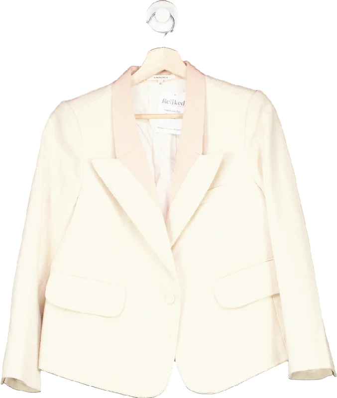 Carven Beige Blazer UK 40