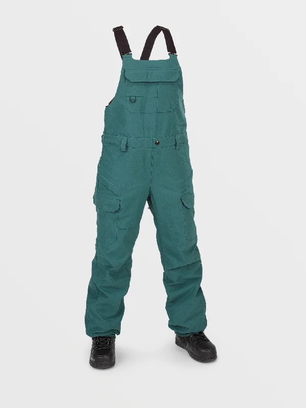 Womens Creston 3D Stretch Bib Overalls - Balsam