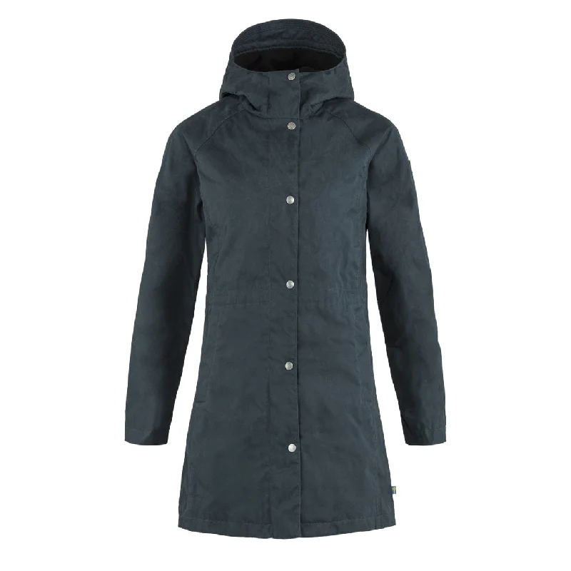 Fjallraven Womens Karla Hydratic Jacket Dark Navy