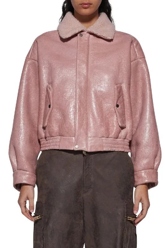 Shearling Bomber