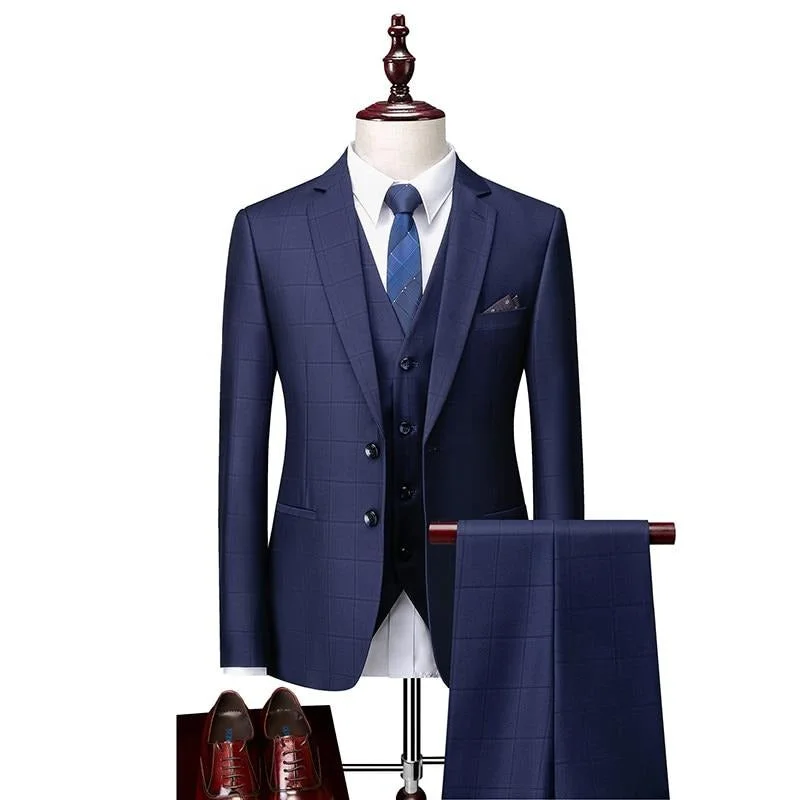 Three-piece suit Shelby - Checkered