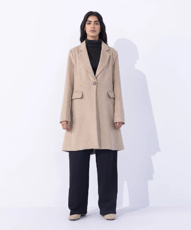 Single Button Coat