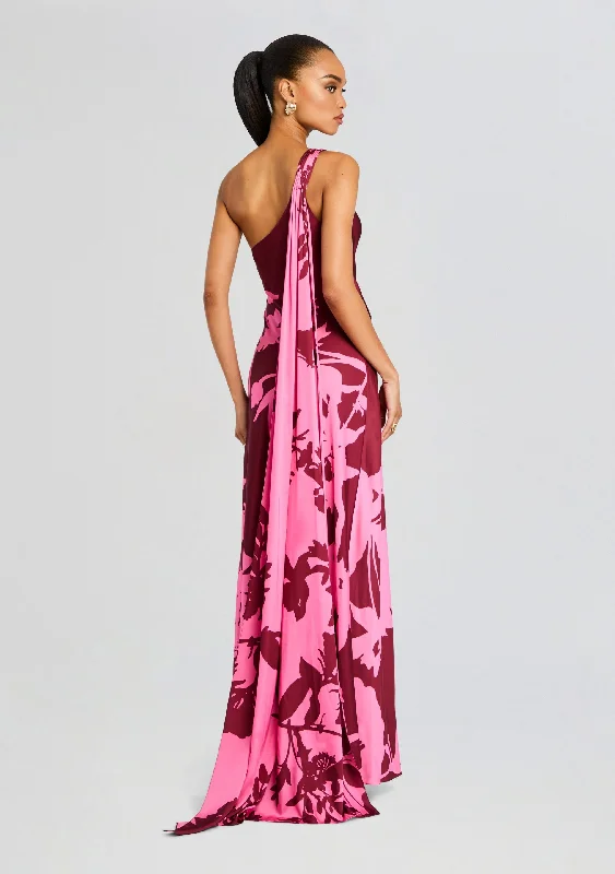 Tehr One Shoulder Long Dress