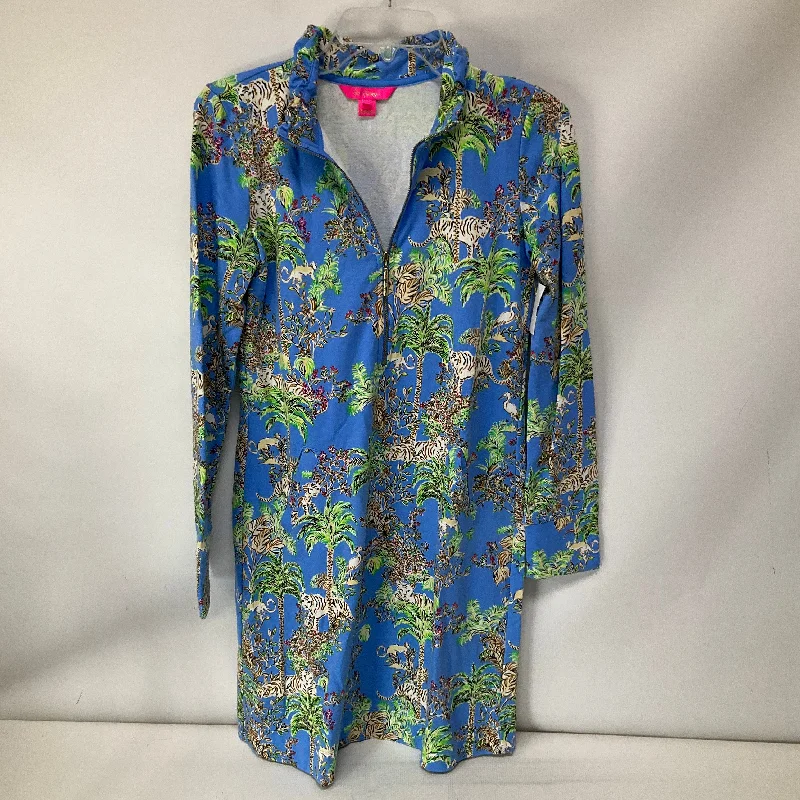 Dress Casual Midi By Lilly Pulitzer In Multi-colored, Size: Xs