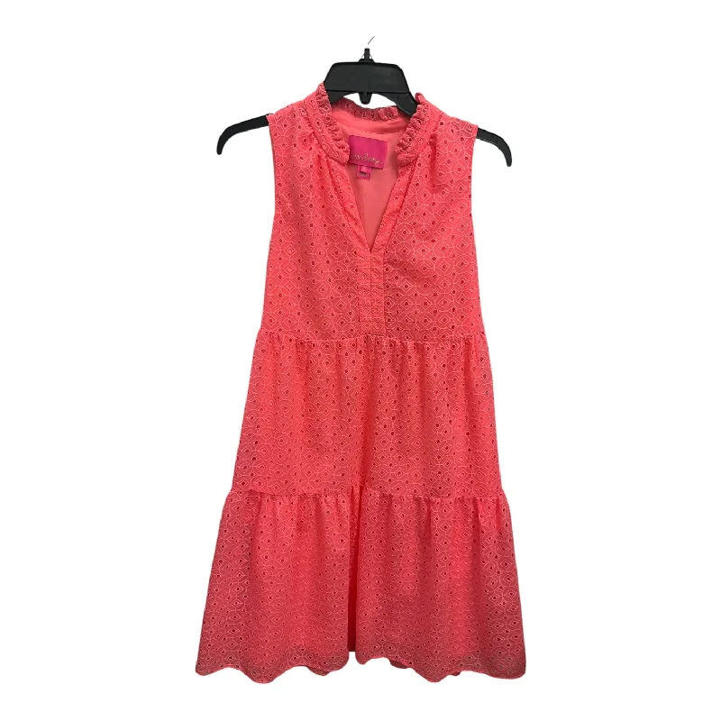 Dress Casual Midi By Lilly Pulitzer In Orange, Size: S