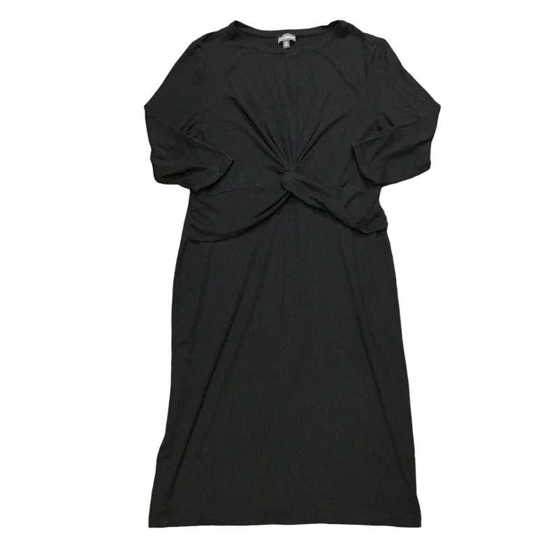 Dress Casual Midi By Limited In Black, Size: Xl