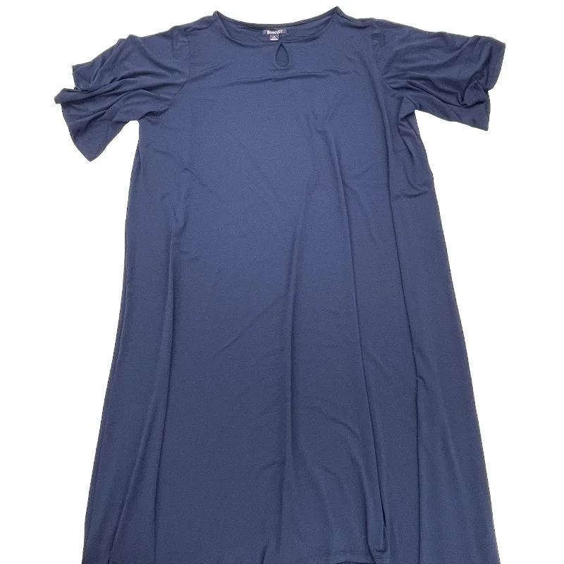 BLUE DRESS CASUAL MAXI by ROMANS Size:1X