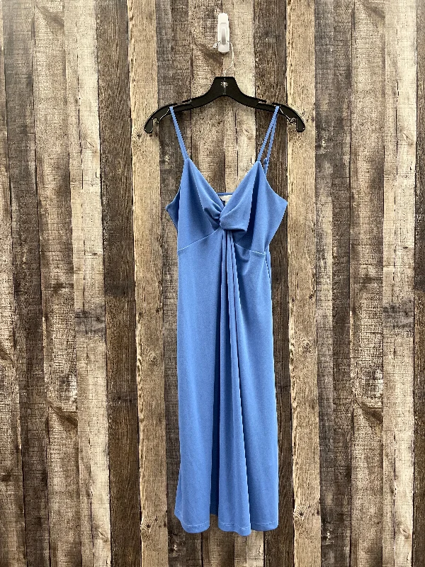 Blue Dress Casual Maxi H&m, Size M