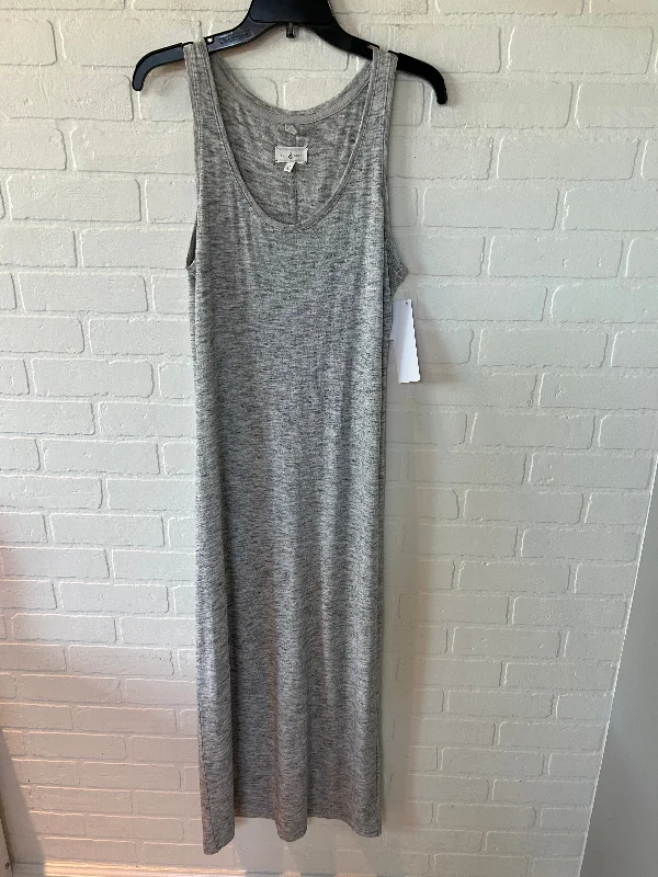 Grey Dress Casual Maxi Lou And Grey, Size M