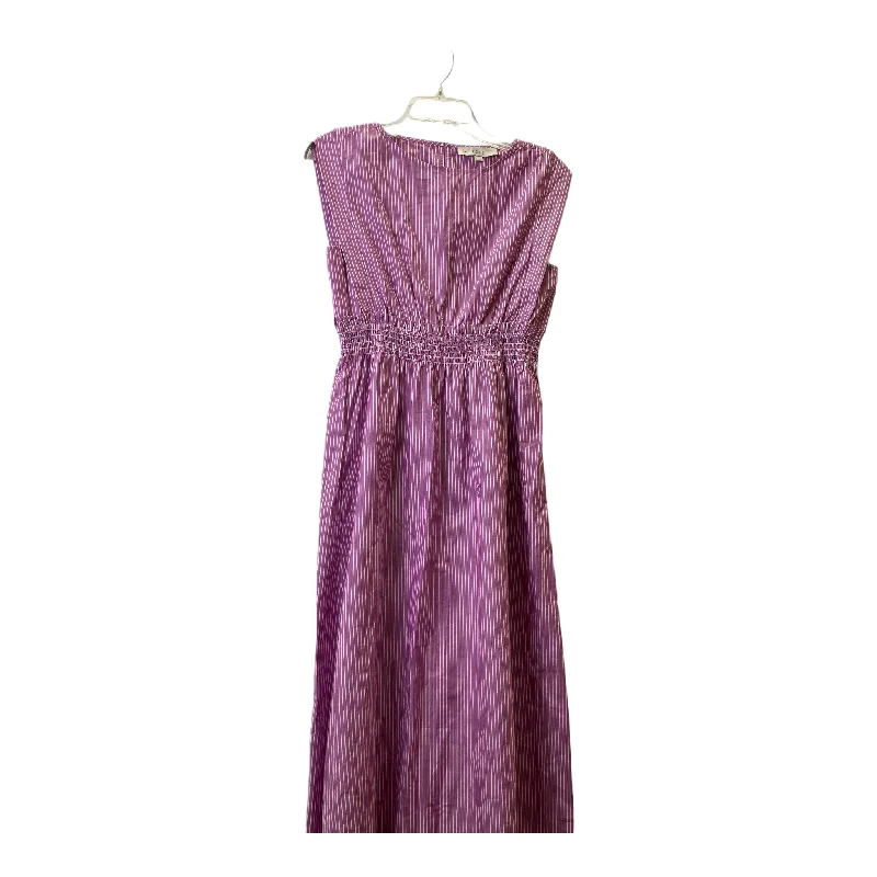 Purple Dress Casual Maxi By Loft, Size: S