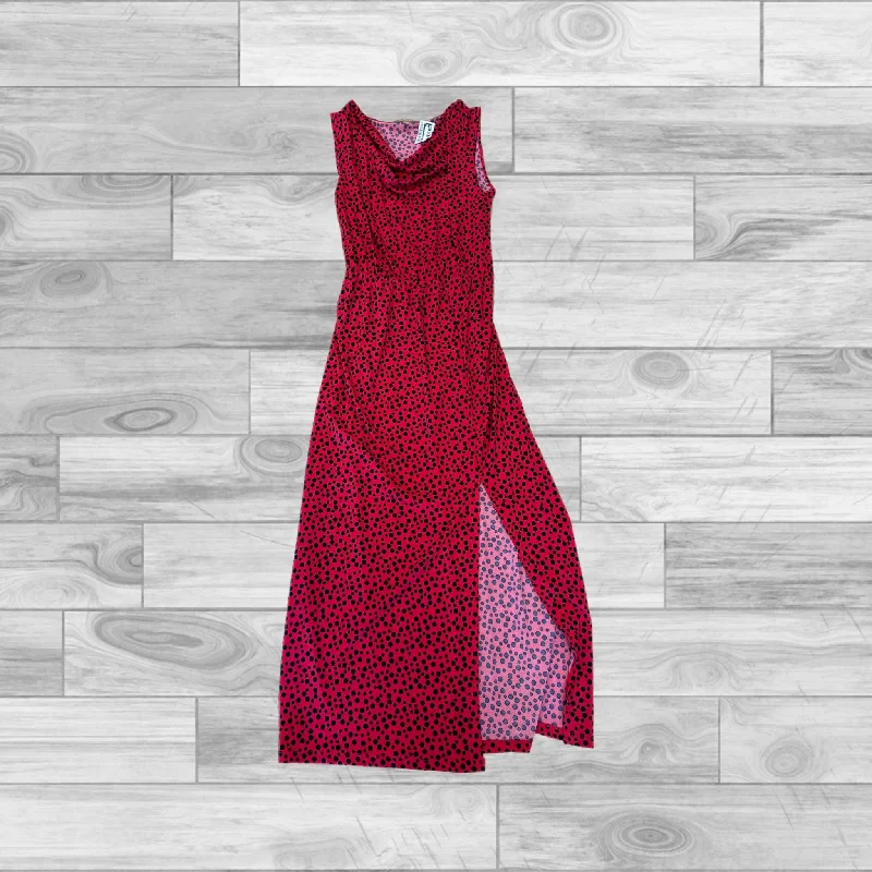 Red Dress Casual Maxi Ellen Tracy, Size M