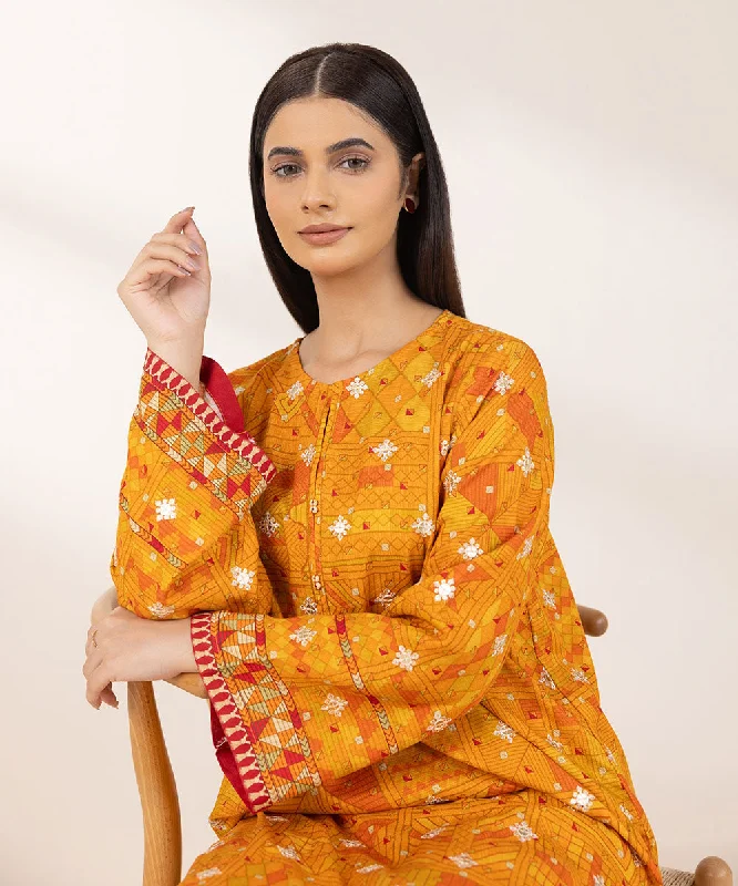 Embroidered Raw Silk Shirt