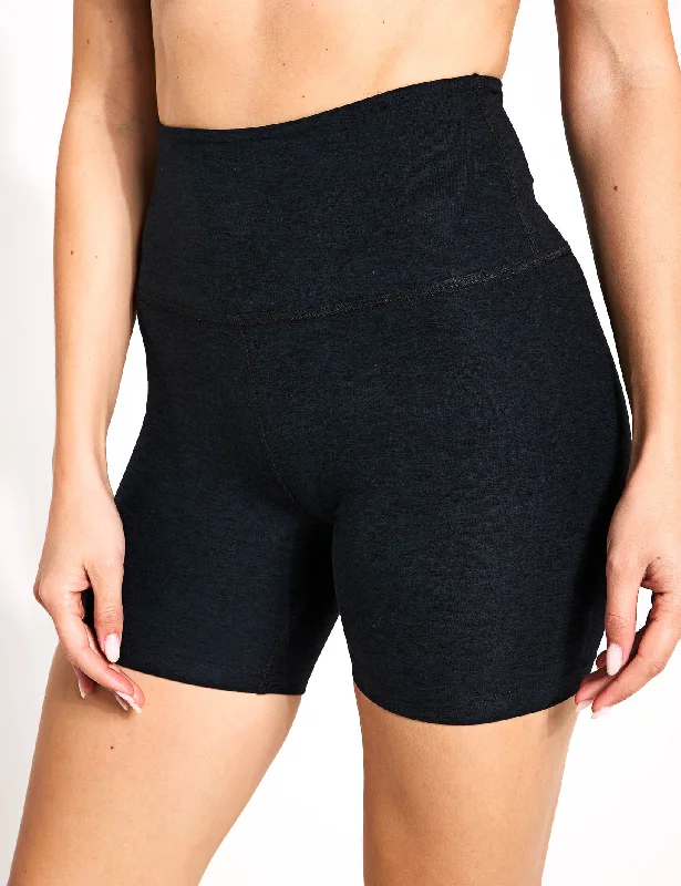 Spacedye Keep Pace 5" Biker Short - Black